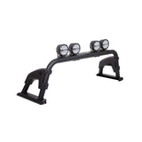 Barre de toit sport Go Rhino 16-23 Toyota Tacoma 4 portes 4.0 - Poli (561000BRK-ND requis pour fixation au rail de pont)