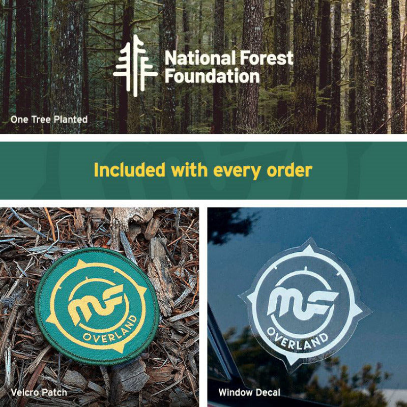 Échappement Cat-Back Overland en acier inoxydable MagnaFlow pour Toyota Tacoma 16-21