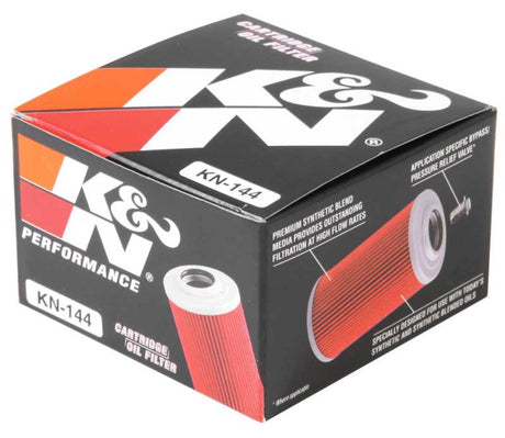 Filtre à huile K&amp;N Yamaha 3 po de diamètre extérieur x 1,563 po de hauteur