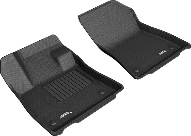 Tapis de sol 3D MAXpider 2019-2020 Infiniti QX50 Kagu 1ère rangée - Noir