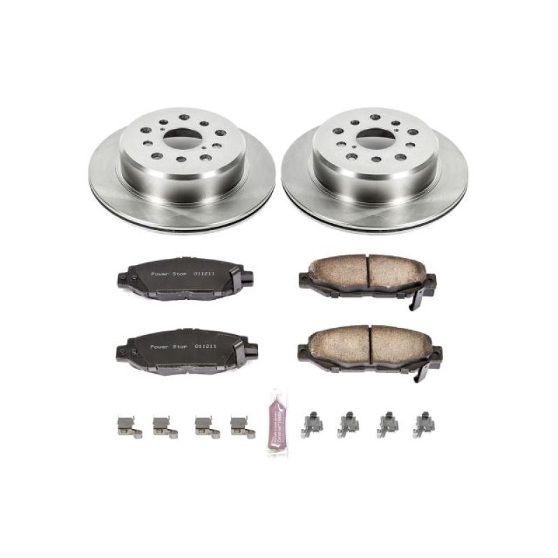 Kit de freins arrière Power Stop Autospecialty pour Lexus GS300 93-97
