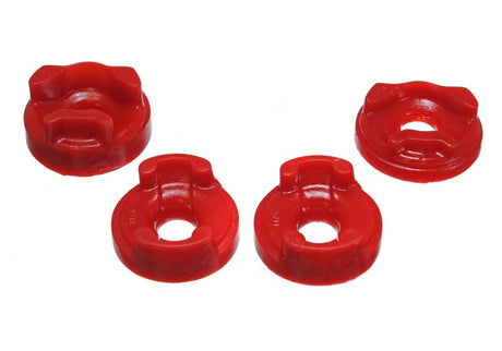 Ensemble d'inserts de support de moteur rouge Toyota Matrix 03-06 Energy Suspension (positions de couple avant et arrière m