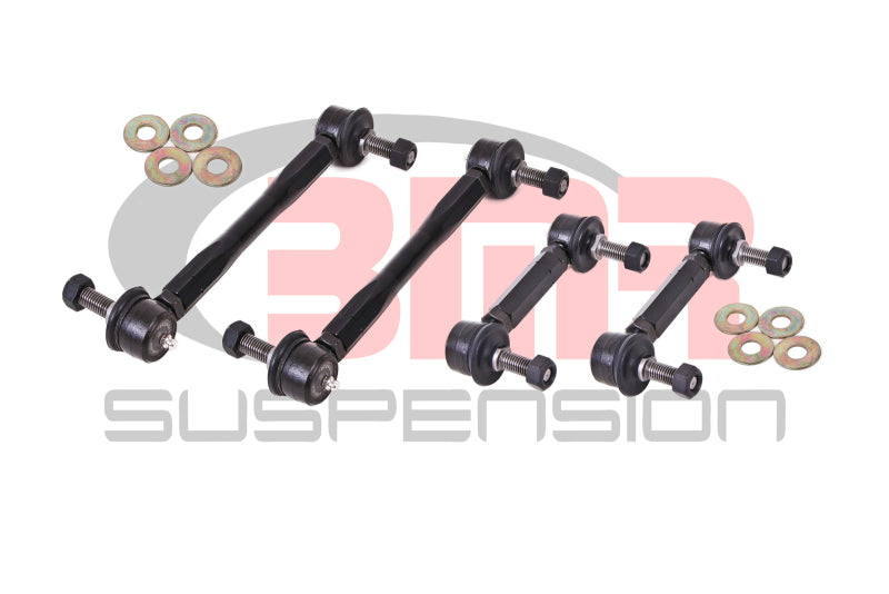 Kit de biellettes de barre stabilisatrice avant et arrière BMR 15-17 S550 Mustang - Noir