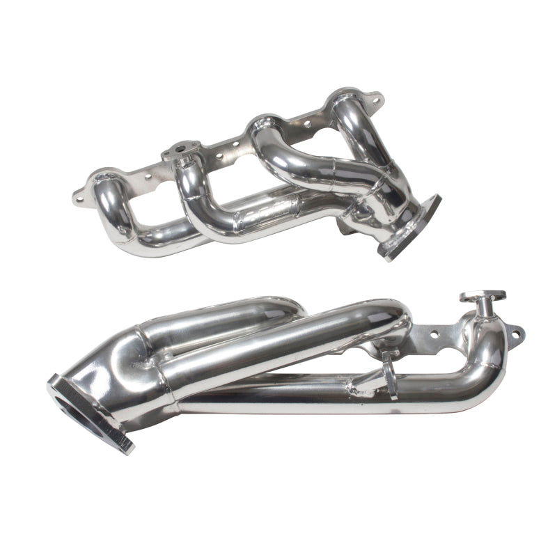 Collecteurs d'échappement BBK 99-04 GM Truck SUV 4.8 5.3 Shorty Tuned Length - 1-3/4 Silver Ceramic