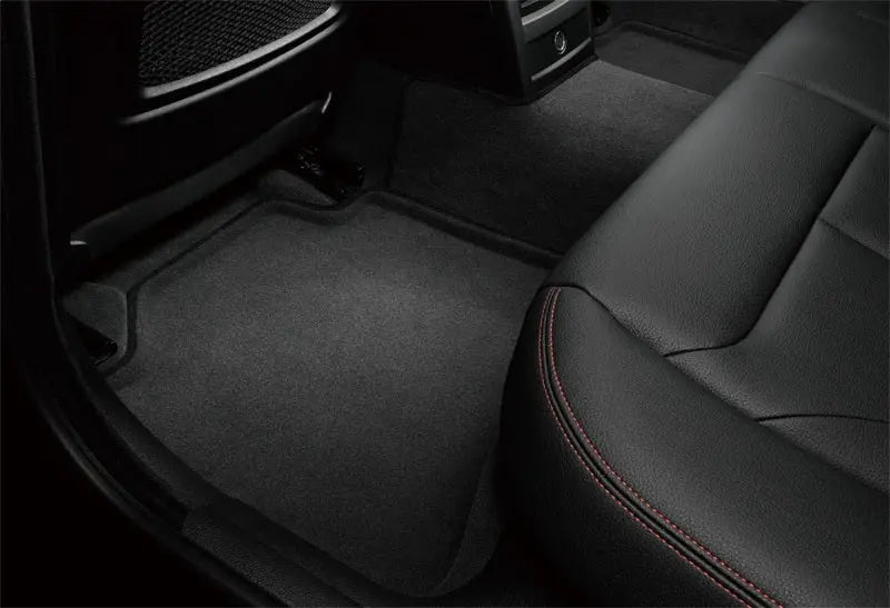 3D MAXpider 20-23 Chevrolet Corvette C8 Elegant R1 Floormat Set - Black 3D MAXpider