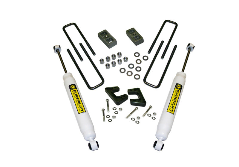 Kit de levage Superlift 07-13 Chevy Silv/GMC Sierra 1500 4WD 2 pouces avec amortisseurs arrière Superlift