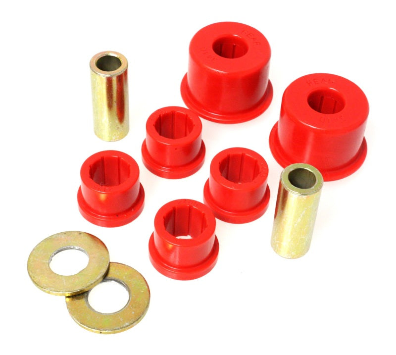 Ensemble de bagues de bras de suspension avant rouges Energy Suspension 00-03 Nissan Sentra/200SX