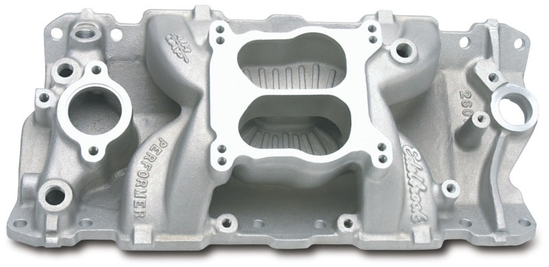 Collecteur d'air perforé Edelbrock SBC