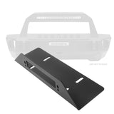 Plaque de montage de guide-câble de pare-chocs Rockline pour Jeep Wrangler JL/JLU/JK/JKU/Gladiator JT 07-20 Go Rhino