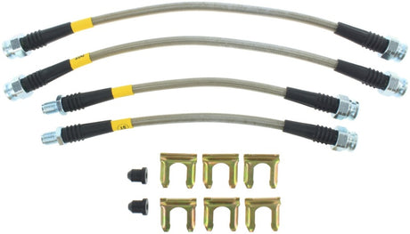 Conduites de frein avant en acier inoxydable StopTech 4/90-99 Mistsubishi 3000GT