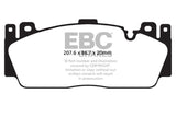 Plaquettes de frein avant EBC 12+ pour BMW M5 4.4 Twin Turbo (F10) Yellowstuff
