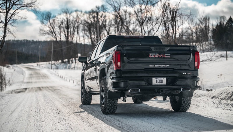 Corsa 2019 Chevrolet Silverado / GMC Sierra 1500 3 pouces Sport Cat-Back Double sortie arrière