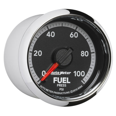 Jauge de pression de carburant électronique à balayage complet 0-100 PSI Autometer Factory Match 2 1/6 po Dodge Ram Gen 4