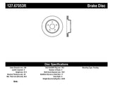 Rotor avant droit rainuré et percé StopTech pour Dodge Durango 04-06 / Ram 1500 02-10 (sauf Mega Cab)