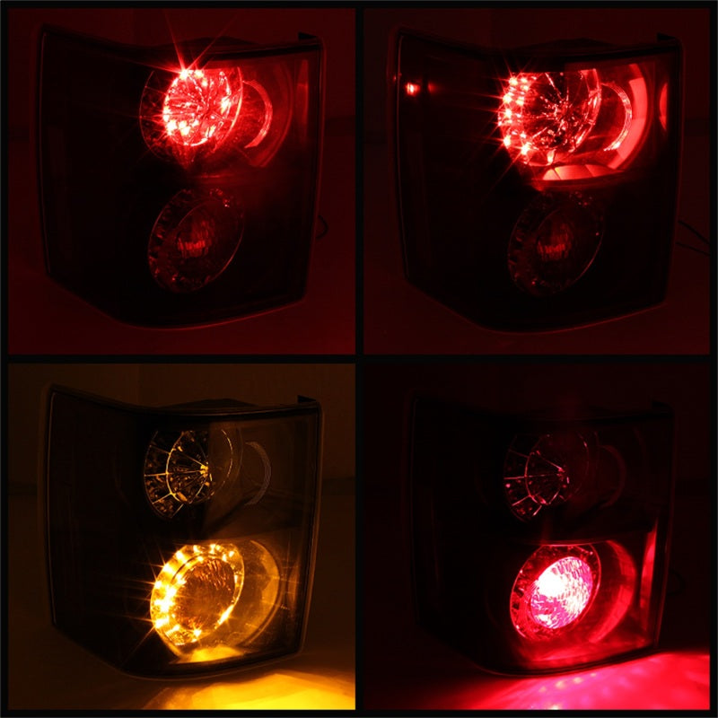 Feux arrière LED Spyder Land Rover Range Rover HSE 03-05 Noir ALT-YD-LRRRH03-LED-BK