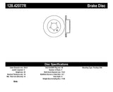 StopTech 03-04 Infiniti G35 / 03-05 G35X / 03-05 Nissan 350Z Cross Drilled Right Rear Rotor