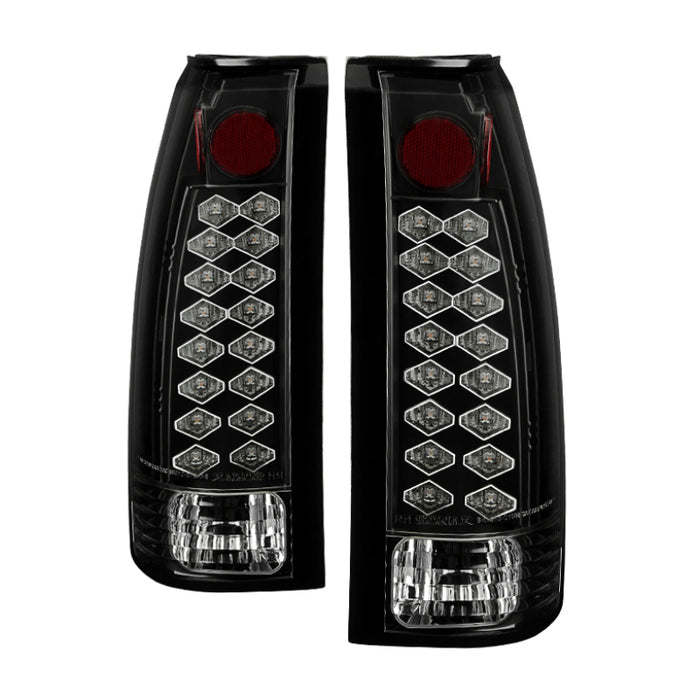 Feux arrière à LED Spyder Chevy C/K Series 1500 88-98/Blazer 92-94 Noir ALT-YD-CCK88-LED-BK