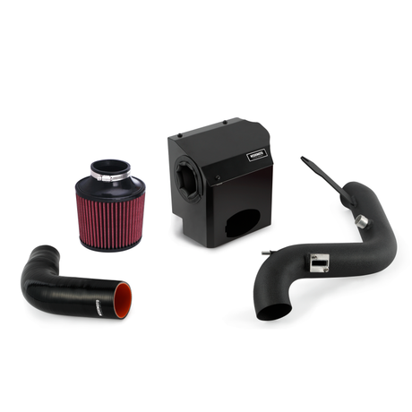 Kit d'admission d'air hautes performances Mishimoto 14-15 Ford Fiesta ST 1,6 L - Noir froissé