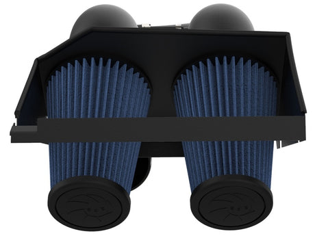 Admission aFe Magnum FORCE Stage-2XP avec boîtier noir de 3-1/2 po et filtre Pro 5R pour Ford F-150 V6 3,5 L (tt) 2017
