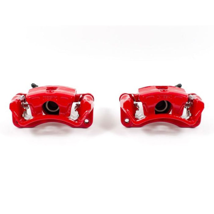 Power Stop 95-05 Chrysler Sebring Rear Red Calipers w/Brackets - Pair