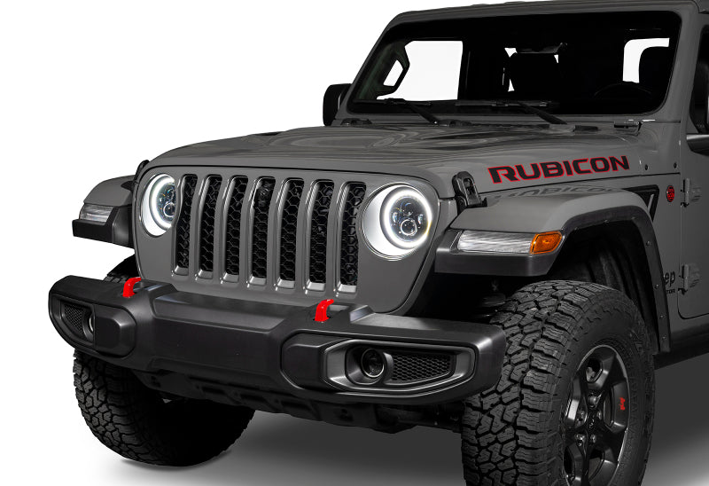 Oracle Jeep Wrangler JL/Gladiator JT 7in. High Powered LED Headlights (Pair) - White SEE WARRANTY