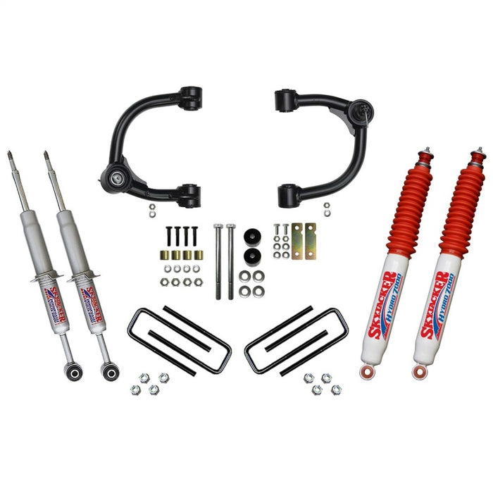 Kit de suspension Skyjacker 16-22 Toyota Tacoma 3 pouces Kit de levage Boîte de composants avec amortisseurs Hydro 7000