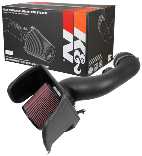 Système d'admission d'air hautes performances K&amp;N 17-19 Ford F Super Duty V8 6,7 L DSL