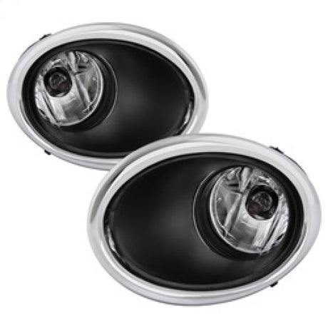 Feux antibrouillard OEM Spyder 17-18 Nissan Rogue (modèles sport UNIQUEMENT) avec interrupteur - Transparent (FL-NR2017-SP-C)