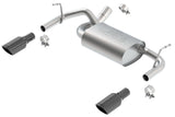 Borla 12-16 Jeep Wrangler 3.6AT/MT 4WD 2+4DR S/SQ/RL/AC SR 2.5in, 2in Tip 3.5 sqx8 Noir Chrome
