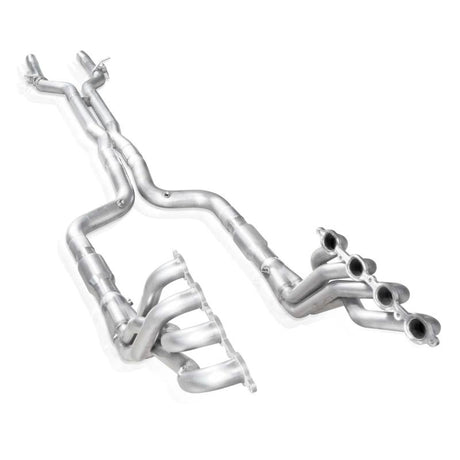Collecteurs d'échappement Camaro SS 2016-18 en acier inoxydable, primaires de 2 pouces, catalyseurs à haut débit de 3 pouces, suppression de l'AFM X-Pipe