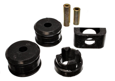 Ensemble d'inserts de support de moteur noir Scion XB 04-07 Energy Suspension (3 positions de support de couple uniquement)