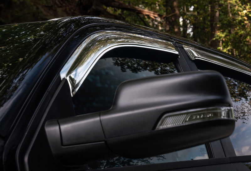 Déflecteurs de vitres avant et arrière AVS 13-19 Ford Escape Ventvisor 4 pièces - Chrome