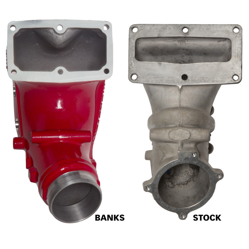 Banks Power 07.5-17 Ram 2500/3500 6.7L Diesel Monster-Ram Intake System w/ Fuel Line 3.5in Red