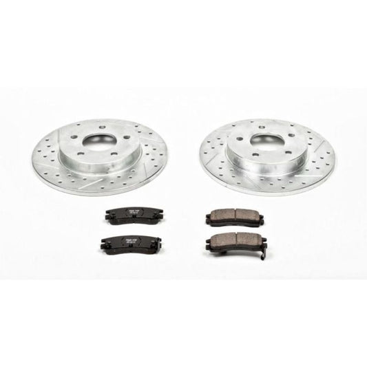 Power Stop 94-96 Cadillac DeVille Rear Z23 Evolution Sport Brake Kit