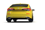 Garde-boue rouge UR Rally Armor 2022 Honda Civic (y compris Si/Sport/Touring) avec logo blanc