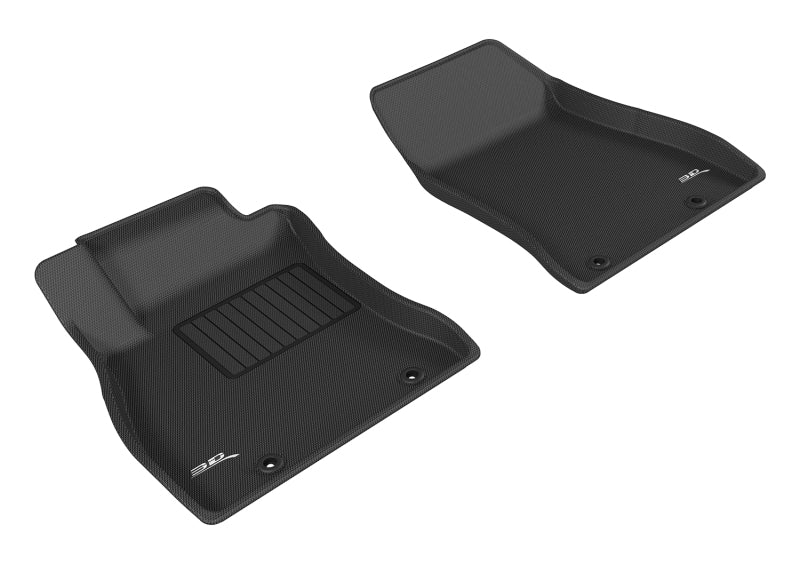 Tapis de sol 3D MAXpider 2013-2019 Nissan Sentra Kagu 1ère rangée - Noir