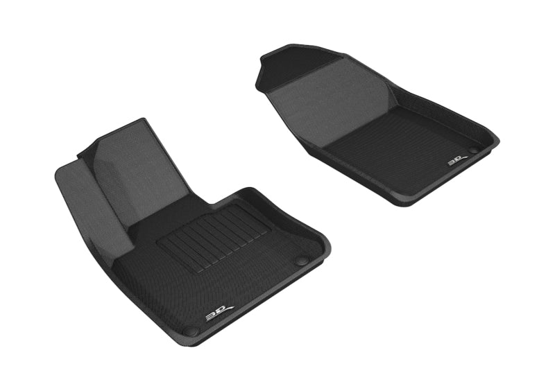 3D MAXpider 2018-2020 Volvo XC60 Kagu 1st Row Floormat - Black