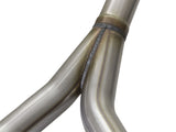 Échappement aFe Rebel Series CB 2,5 pouces à double sortie centrale SS avec embout poli 07-15 Jeep Wrangler 3,6 L/3,8 L V6
