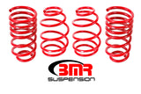 BMR 10-15 5th Gen Camaro V8 Lowering Spring Kit (Set Of 4) - Red BMR Suspension