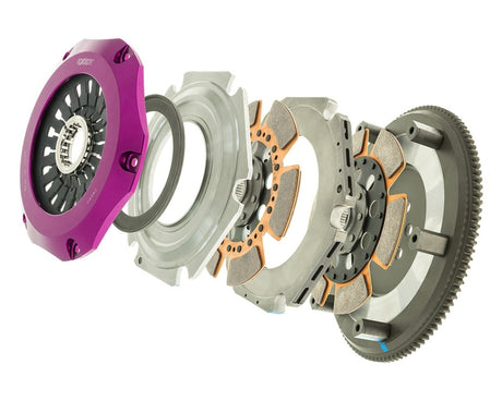Embrayage à disque rigide Exedy 96-06 Mitsubishi Lancer Evo (Gen 4-7) Hyper Twin Cerametallic Type de traction