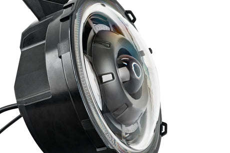 Oracle Jeep JL/Gladiator JT Oculus Bi-LED Projector Headlights - Amber/White Switchback