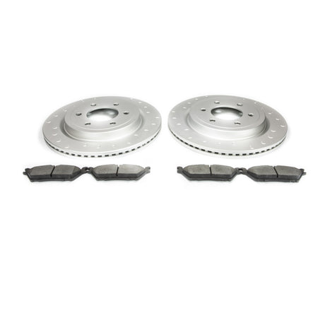 Kit de plaquettes et de rotor arrière Alcon 19-20 Raptor/ 18-20 F-150 (à utiliser avec les étriers d'origine) avec frein de stationnement électrique