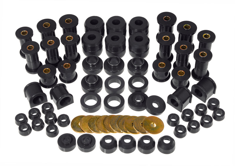 Kit complet Prothane 87-96 pour Jeep Wrangler - Noir
