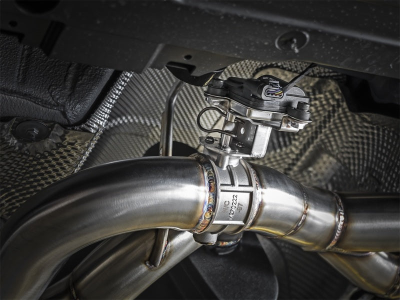 Échappement arrière aFe MACH Force-Xp 2-1/2 po SS avec embouts polis 15+ BMW M3/M4 (F80/F82) L6 3.0L (tt)