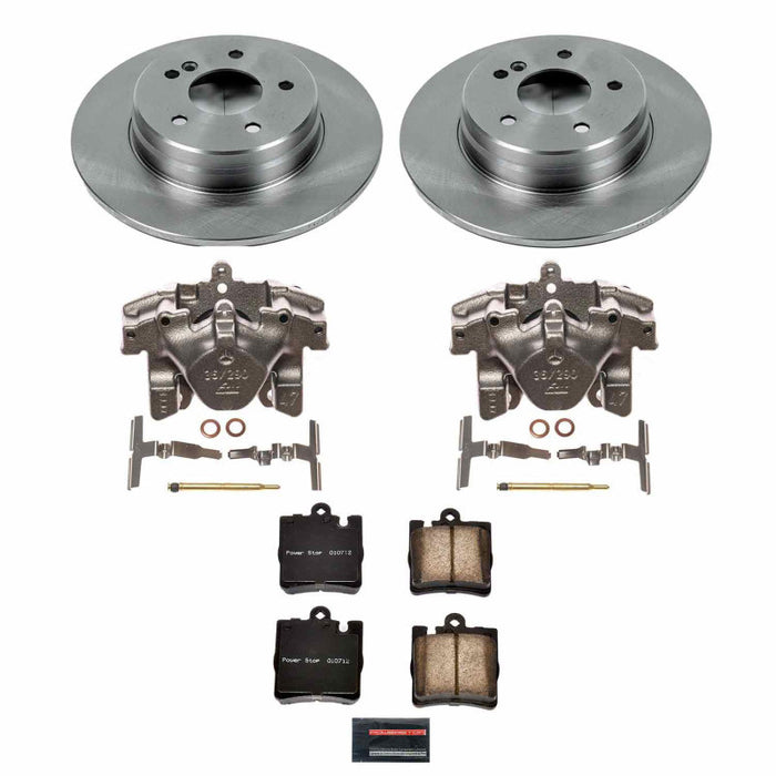 Kit de freins arrière Autospecialty Power Stop 03-05 Mercedes-Benz C240 ​​avec étriers