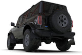 Rally Armor 21-25 Ford Bronco (Plstc Bmpr - NO Rptr/Sprt - NO RR/RB) Blk Mud Flap w/Red Logo