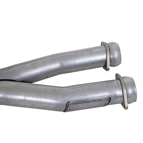 BBK 79-04 Mustang Coyote Swap Short Mid X Pipe avec convertisseurs catalytiques 3.0 pour collecteurs à tube long BBK
