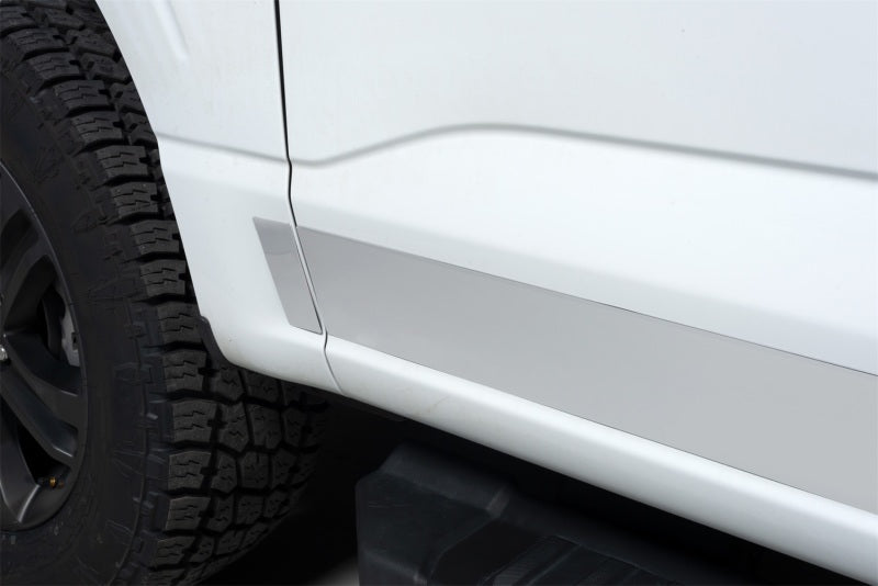 Putco 2021 Ford F-150 Super Crew 5.5ft Short Box Stainless Steel Rocker Panels (4.25in Tall 12pc)