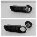 Spyder Dodge Avenger 2011-2014 OEM Fog Light W/Universal Switch- Clear FL-DAV2011-C