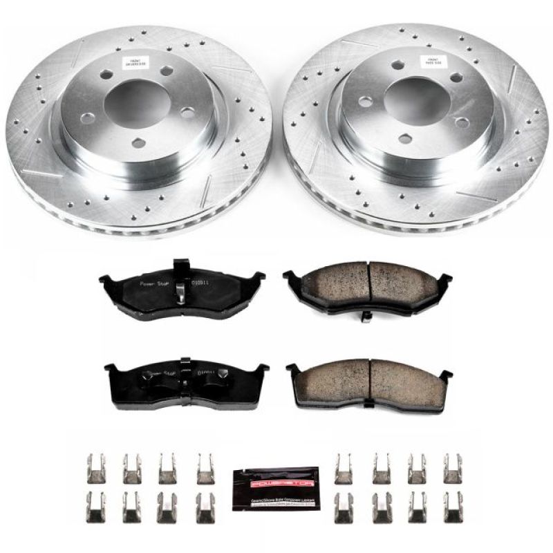 Power Stop 99-04 Chrysler 300M Front Z23 Evolution Sport Brake Kit